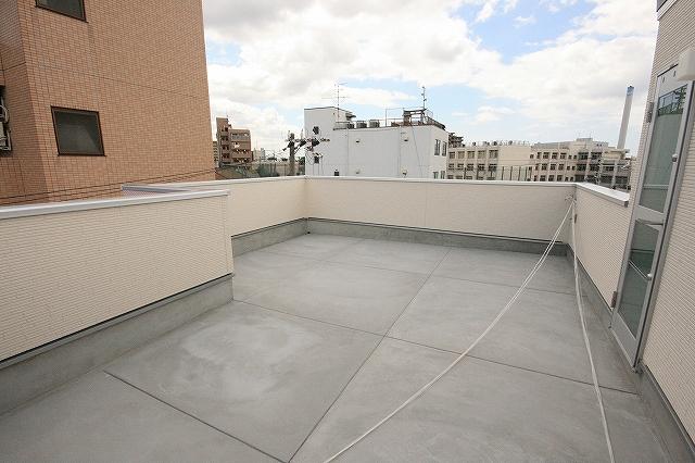 Balcony. roof balcony