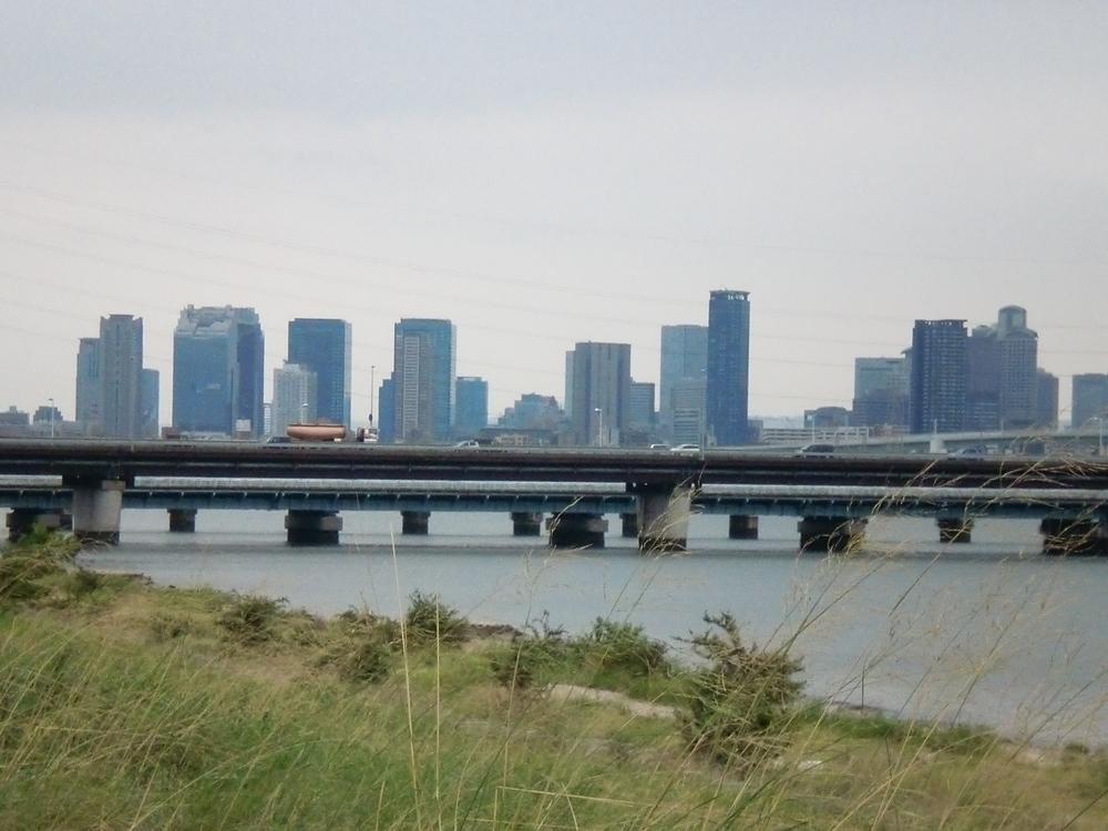 Other. Umeda neighborhood from the Yodogawa river