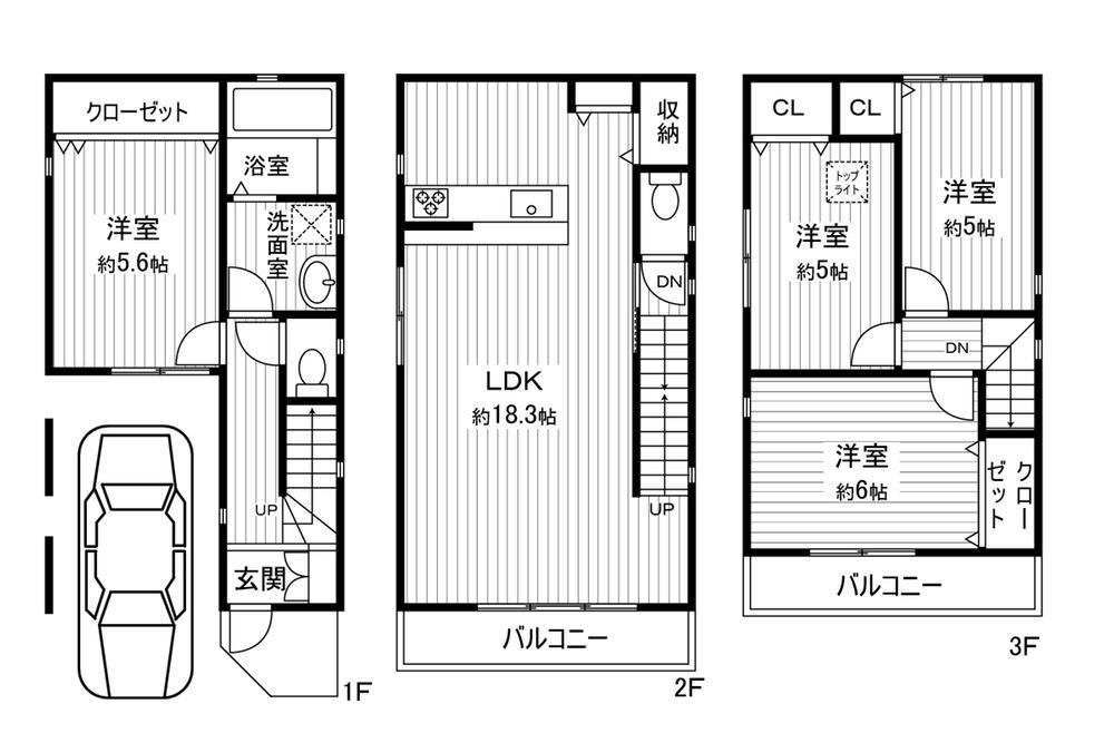 Floor plan. 2005 architecture! Parking Space Available!