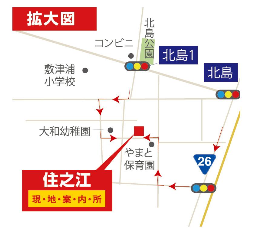 Local guide map. Overview Local guide map