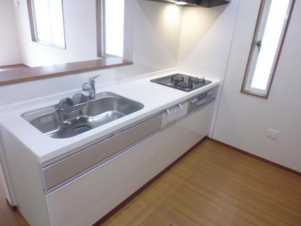 Kitchen. Popular face-to-face kitchen adopted for wife