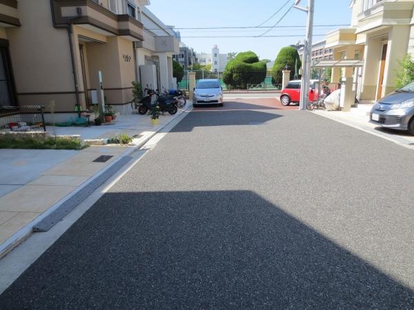 Local photos, including front road. Before road