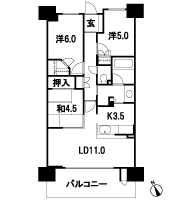 Floor: 3LDK, occupied area: 68.58 sq m, Price: TBD