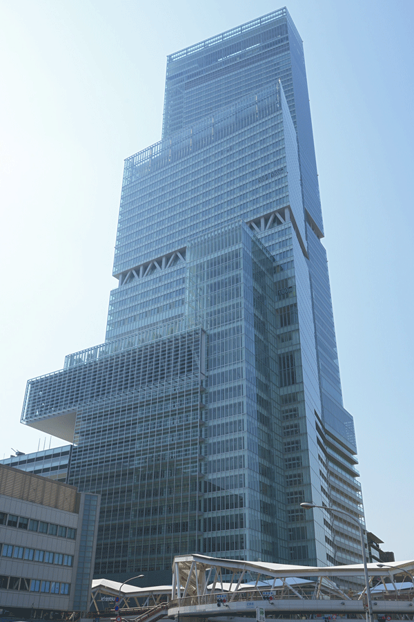 Surrounding environment. "Tennoji" Station