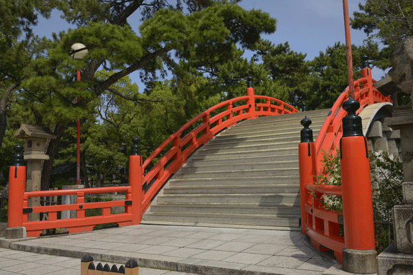 Surrounding environment. Sumiyoshi Taisha (13 mins ・ About 1020m)