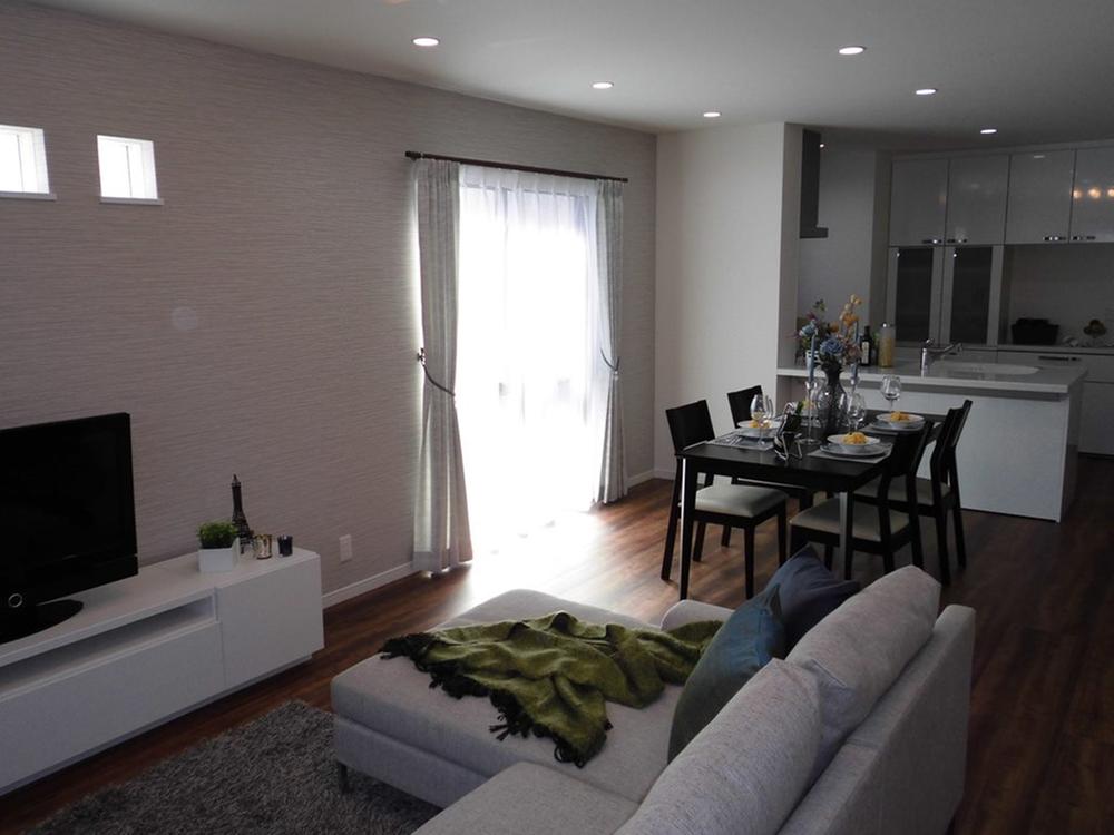 Living. Model house indoor (October 2013) Shooting