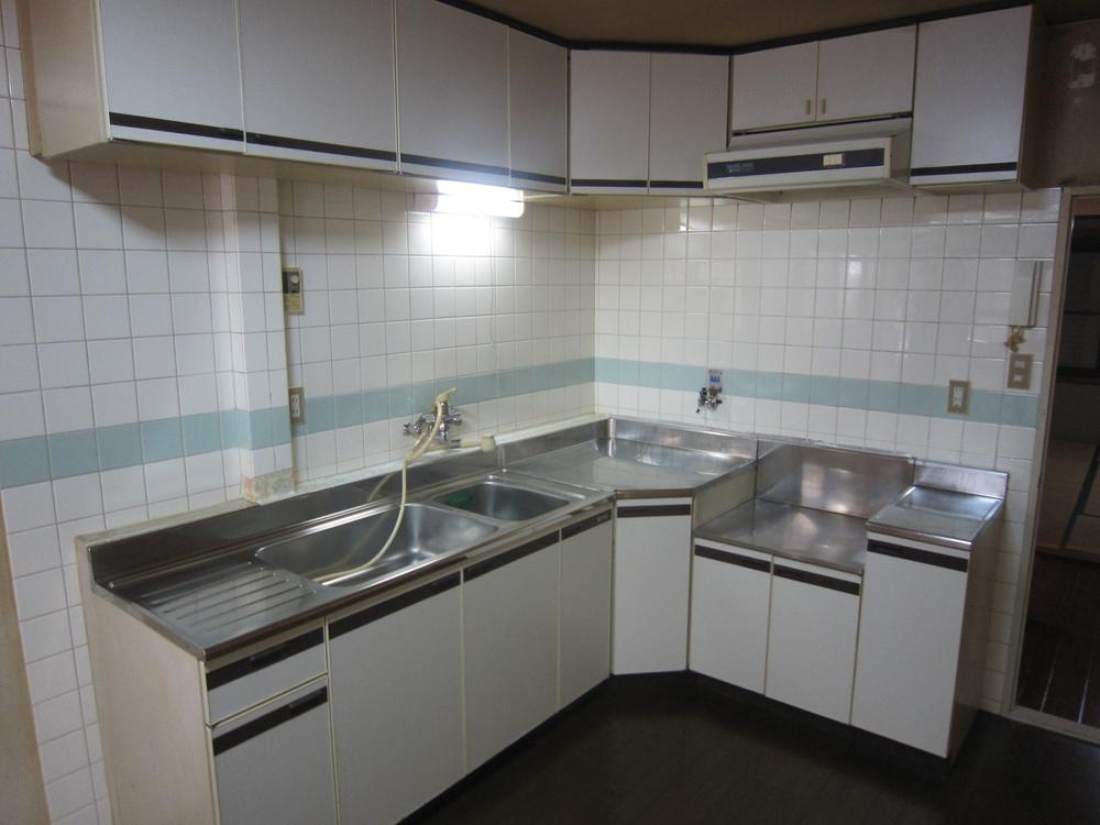 Kitchen. Spread of the L-shaped kitchen