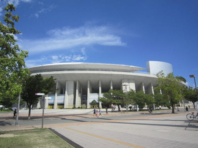 park. 480m until the Nagai Stadium (Park)