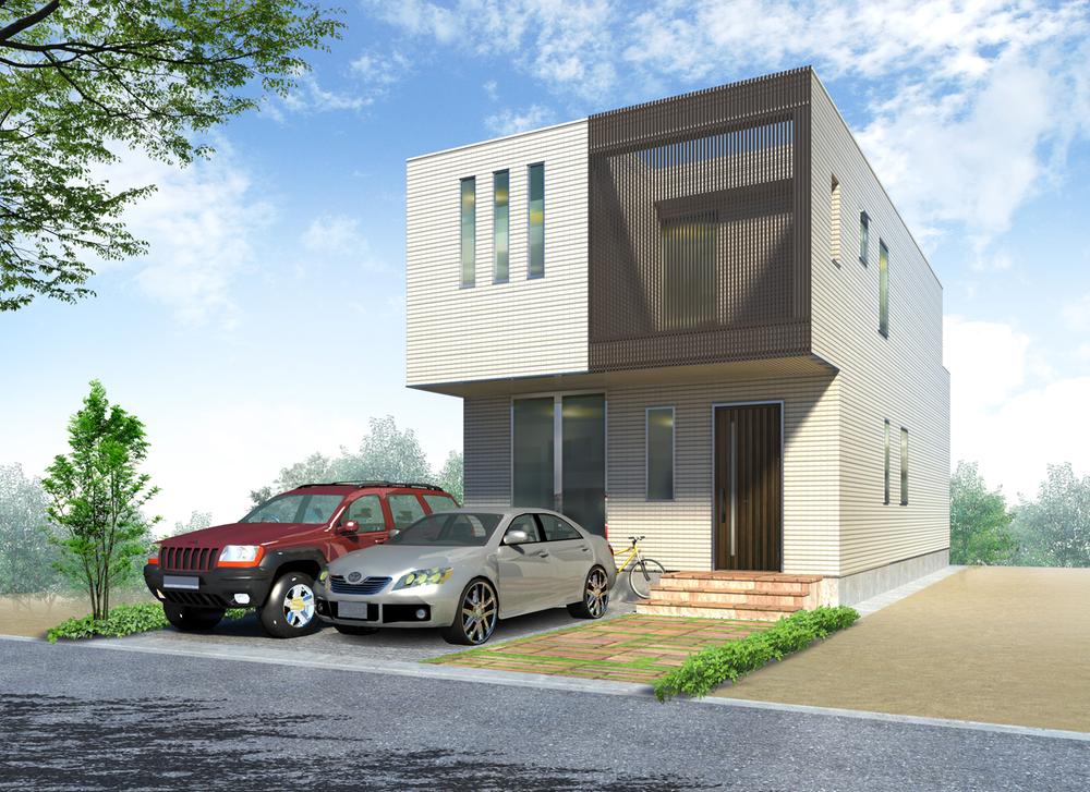 Building plan example (Perth ・ appearance). Building plan example Building price 14 million yen, Building area 92.7 sq m