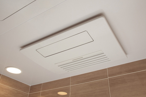 Bathing-wash room.  [Mist sauna function with bathroom heating dryer] Feel free to standard installation the bathroom heating dryer with a mist sauna function that sauna mood to enjoy at home. To suppress the occurrence of mold is with "Kabipanchi" function (same specifications)
