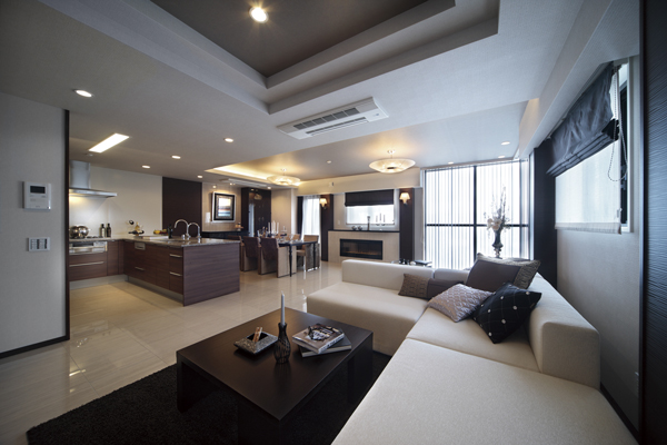 Room and equipment. Living Yuku full is spacious and beautiful time ・ dining. It is mellow nuance that was attentive to the luxurious breadth and detail, This space is inspirational (New Executive Owner's Room)
