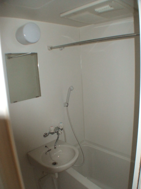 Bath. With bathroom dryer