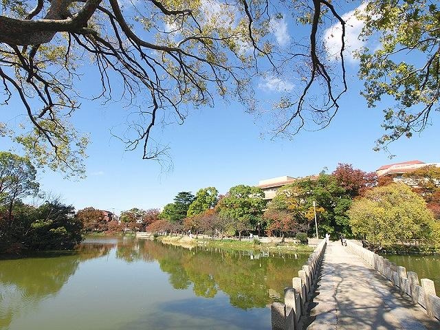 park. 750m walk from Bandai pond park about 10 minutes