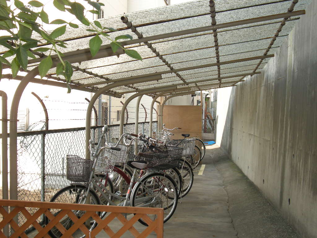 Other common areas. Bicycle shed
