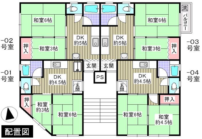 Balcony. layout drawing