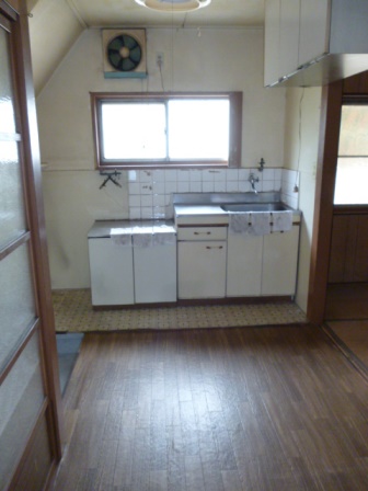 Kitchen. "Taisho-ku ・ Rent "dining kitchen