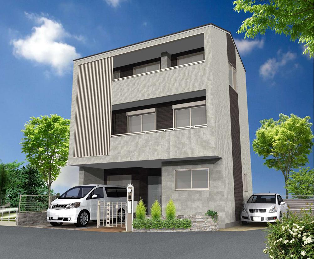 Building plan example (exterior photos). Building image Perth