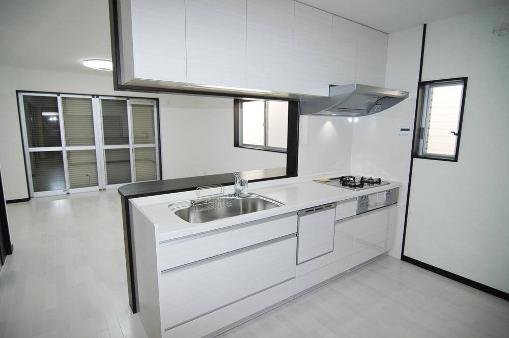 Building plan example (introspection photo). Our example of construction (kitchen)