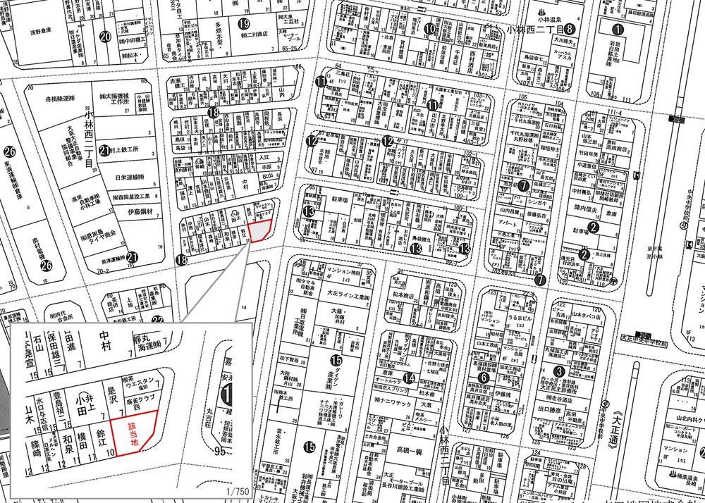 The entire compartment Figure. Kobayashinishi all 1 compartment
