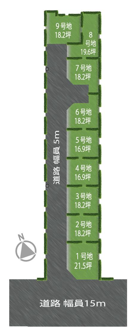 The entire compartment Figure. Izuo 5-chome III All 9 compartment