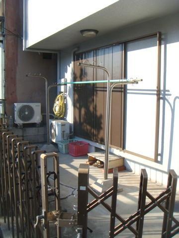 Parking lot. "Taisho-ku ・ It will also be the buying and selling "clothesline space