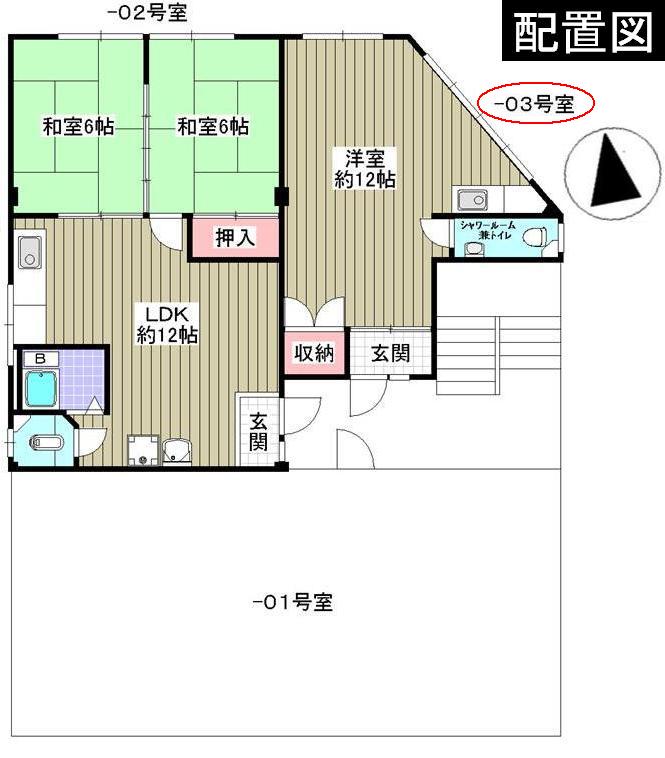 Balcony. layout drawing