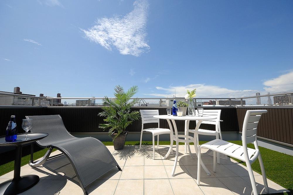 Can you get a large garden depending on the plan even in the city center. Soraniwa if Choice (empty garden) per plan, Barbecue and gardening, Enjoy, such as home garden also fully.