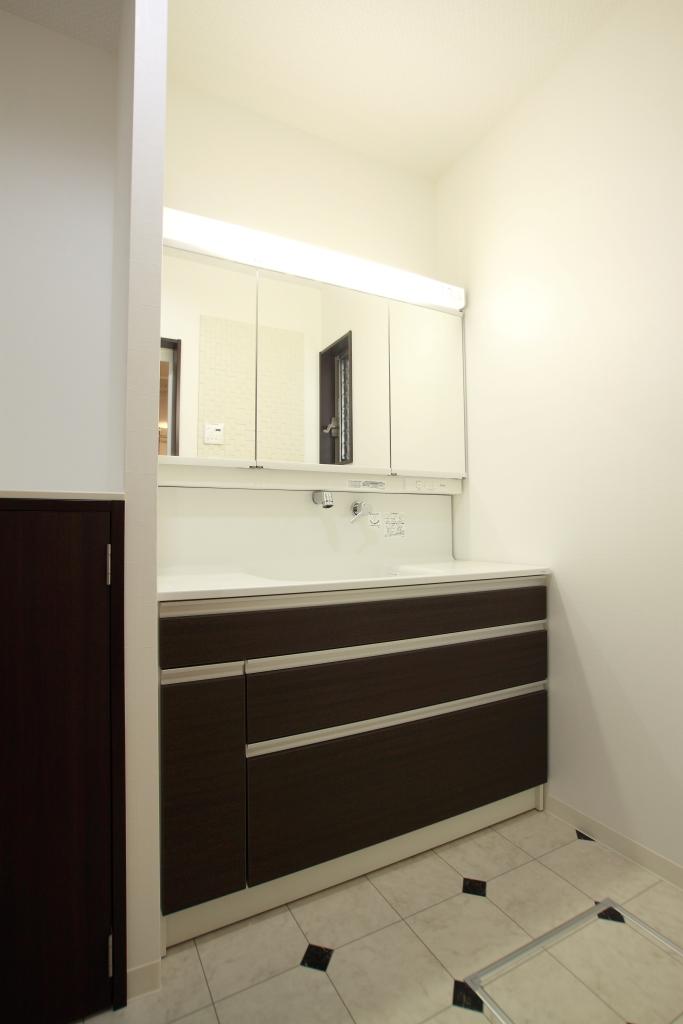 Wash basin, toilet. Washroom image photo