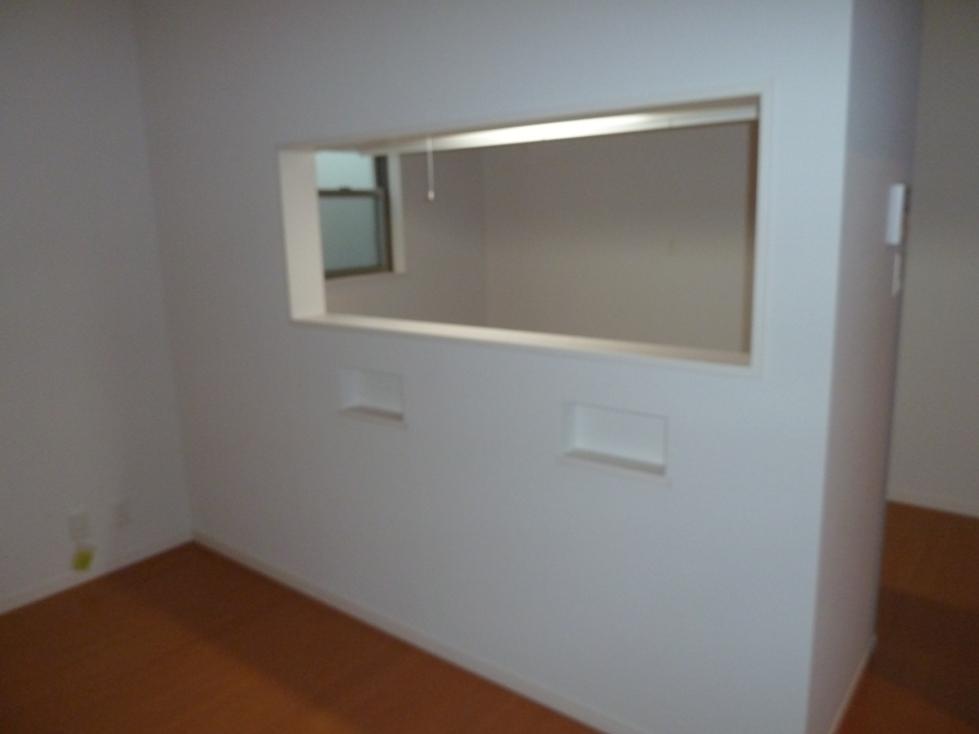 Living. Kitchen from the living room