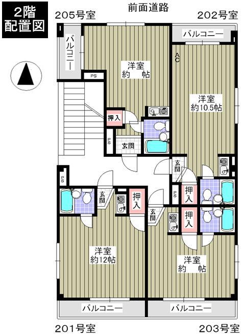 Other. Second floor ・ layout drawing