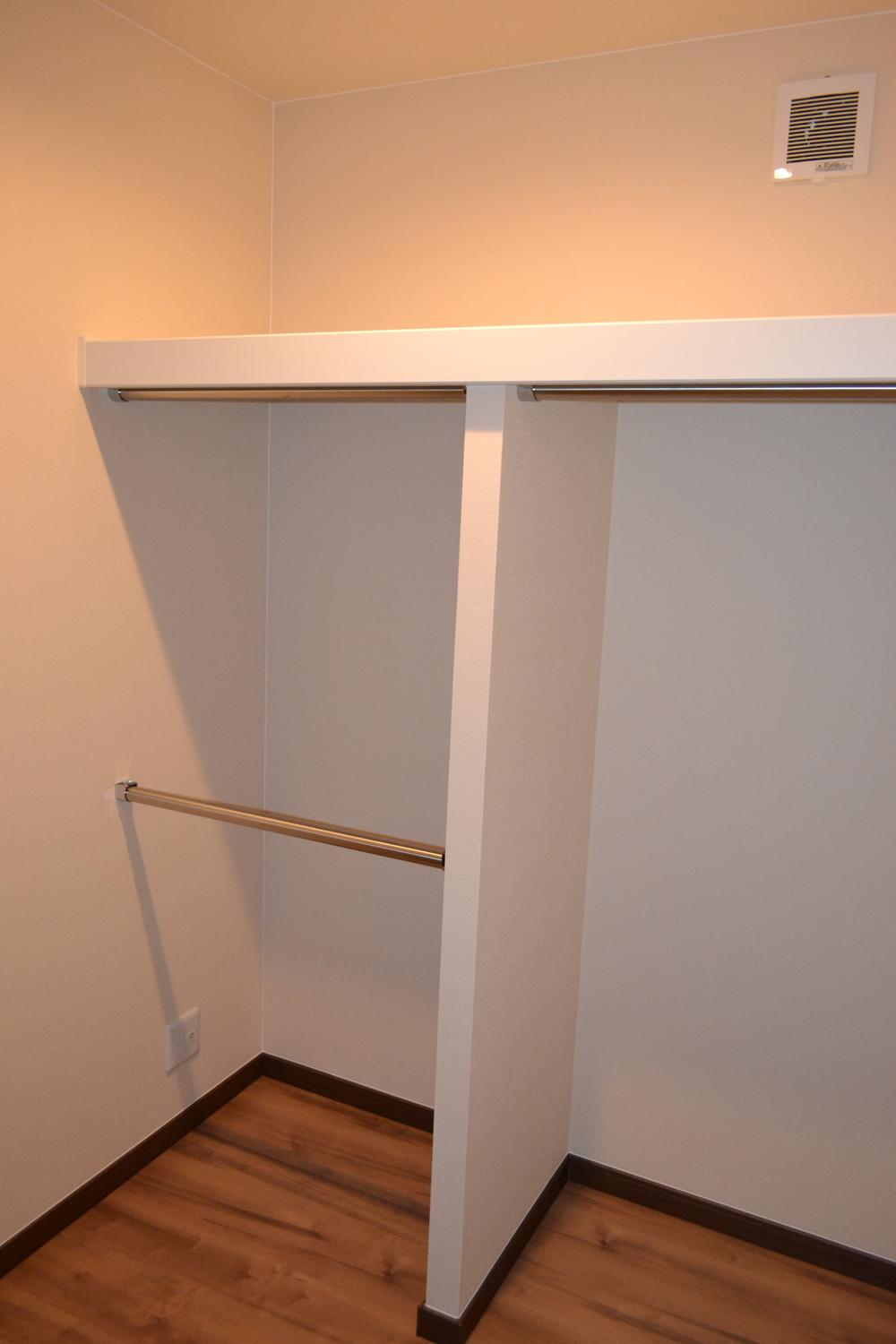 Model house photo. Storage example