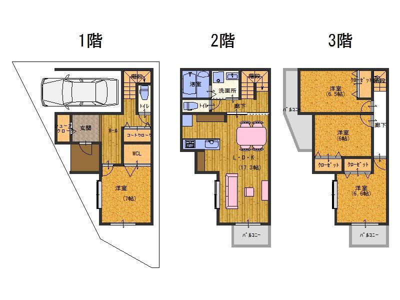 Building plan example (floor plan). reference Plan drawings