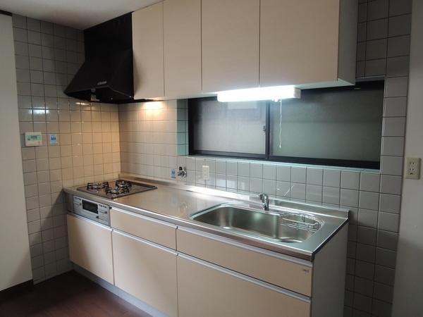Kitchen. Cleaning is also easier with a glass top stove. 