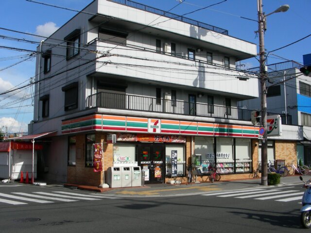 Convenience store. Seven-Eleven Osaka sundry 1-chome to (convenience store) 119m