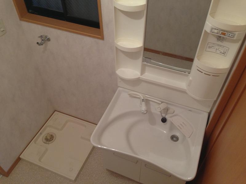 Wash basin, toilet. Usability of the Ocean is a good wash basin.