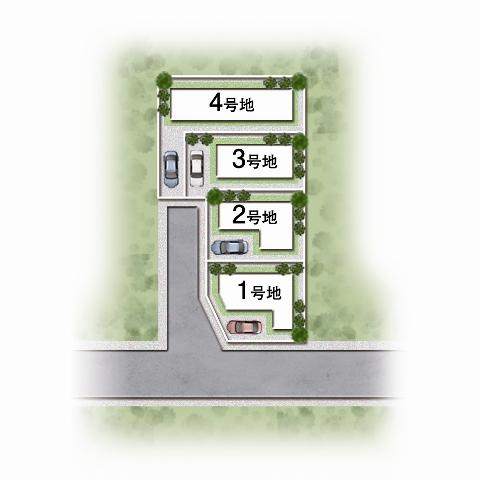 The entire compartment Figure. Change scheduled for all four compartment → 2 compartment. There 1 compartment about 50 square meters. For more information please contact us.