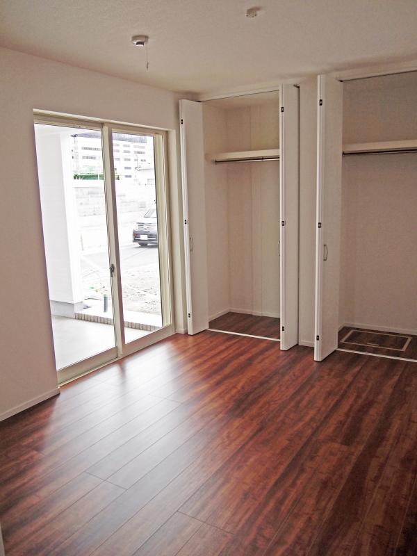 Building plan example (introspection photo). ※ Construction Case Storage with Western-style