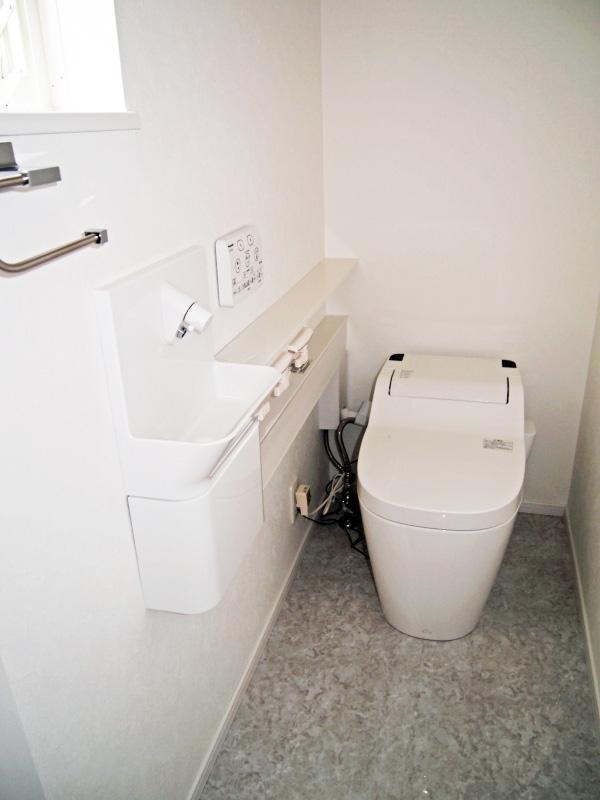 Building plan example (introspection photo). ※ Construction Case toilet