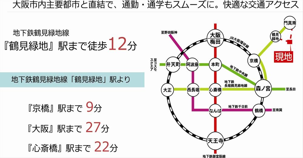 Starting station can be accessed in the "Kadoma south" walk about 11 minutes to the station.