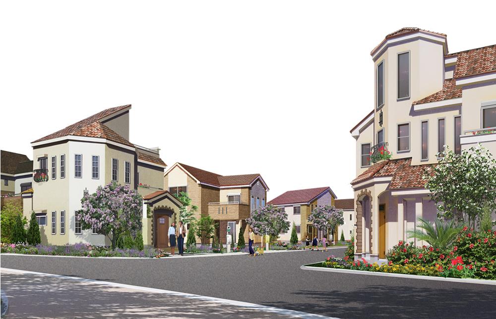 Other. All 15 compartments ・ Beautiful cityscape by Hibiyakadan Garden Produce (cityscape image illustration)