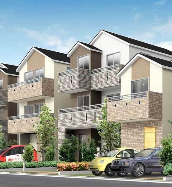 Cityscape Rendering. Convenient station 7-minute walk to commuting