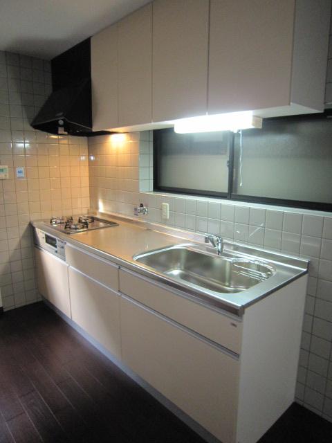 Kitchen. Clean kitchen had made already