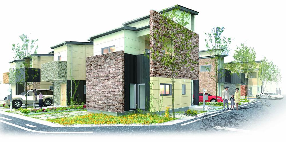 Other. In excellent Osaka city in convenience, Trying to get an empty garden living room. Create a space of "plus 1", A new sense of relaxed life stage (cityscape image)