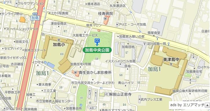 park. Kashima up to Central Park 857m