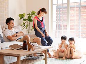 Live human joy is each person. Try the whole family happy in shape in order houses (model house)