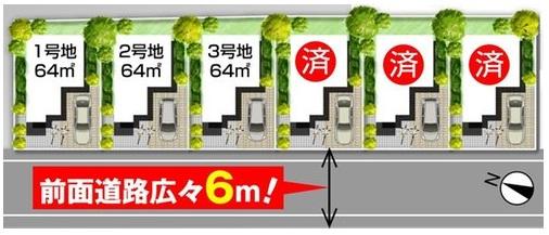 The entire compartment Figure. Because the front road of 6m, Driving a car is also comfortable every day.
