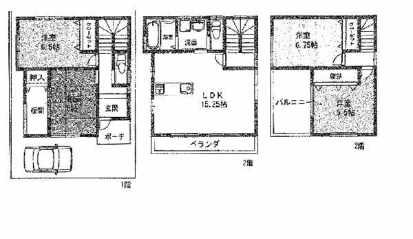 Floor plan. 25,900,000 yen, 4LDK, Land area 70.19 sq m , Building area 102.86 sq m