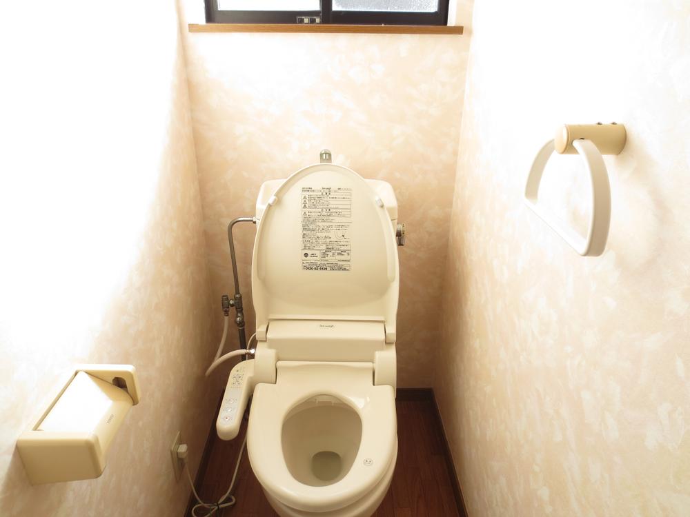 Toilet. Toilet is with a bidet