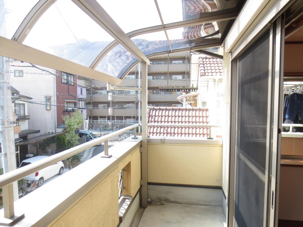 Balcony. Balcony is also wide