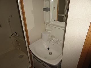Washroom. Wash basin (shampoo dresser)
